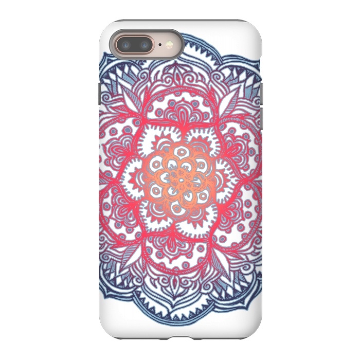 iPhone 7 plus StrongFit Radiant Medallion Doodle by Micklyn Le Feuvre
