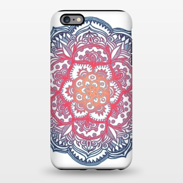 iPhone 6/6s plus StrongFit Radiant Medallion Doodle by Micklyn Le Feuvre