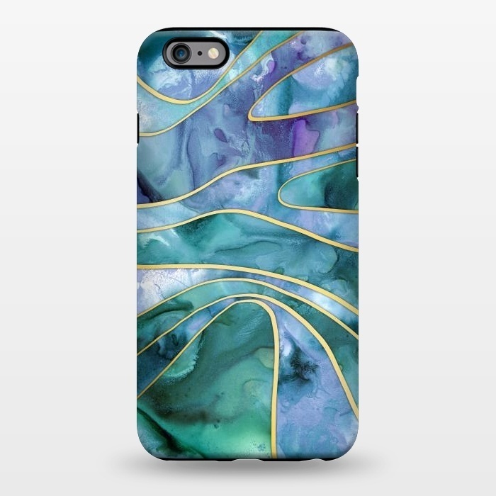 iPhone 6/6s plus StrongFit The Magnetic Tide by Micklyn Le Feuvre