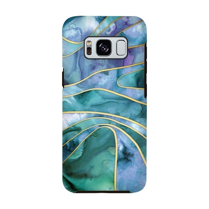 Galaxy S8 StrongFit The Magnetic Tide by Micklyn Le Feuvre