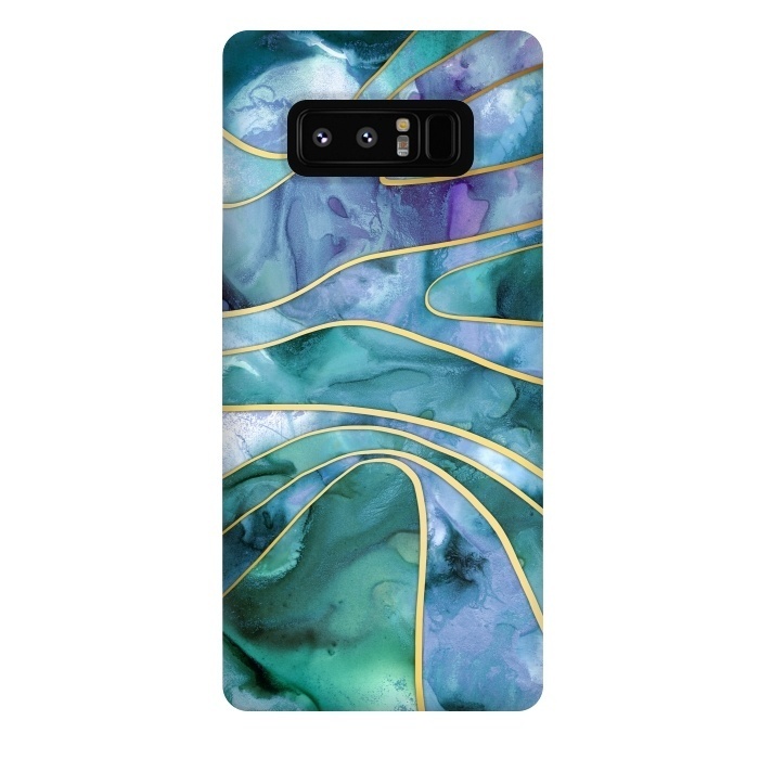 Galaxy Note 8 StrongFit The Magnetic Tide by Micklyn Le Feuvre