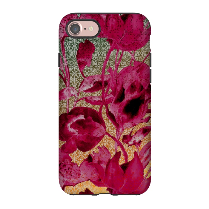 iPhone 7 StrongFit Lacey floral by Kashmira Baheti