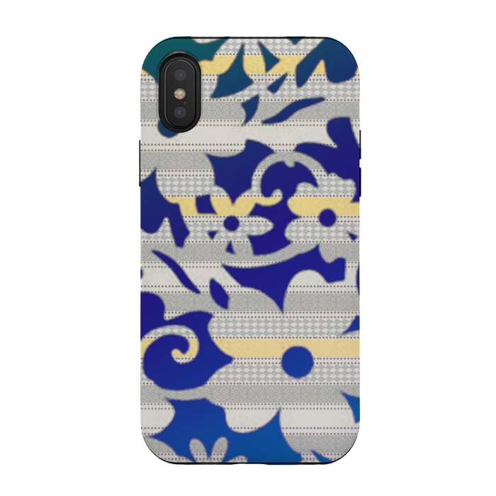 iPhone Xs / X StrongFit Patterned floral by Kashmira Baheti