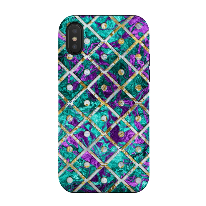 iPhone Xs / X StrongFit Pattern LXXXIV by Art Design Works