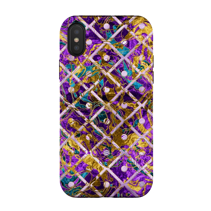 iPhone Xs / X StrongFit Pattern LXXXII by Art Design Works