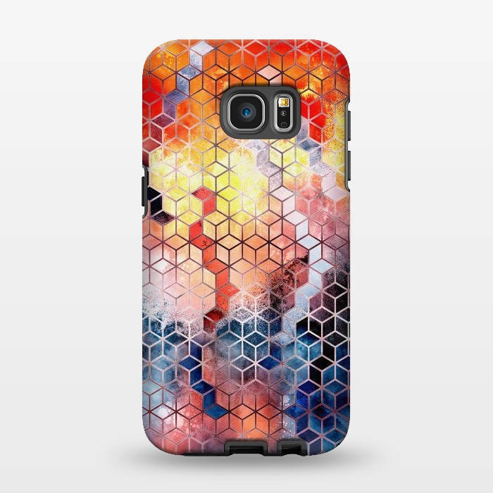 Galaxy S7 EDGE StrongFit Pattern LVIII by Art Design Works