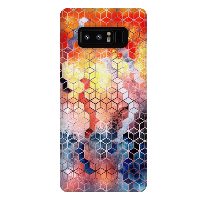Galaxy Note 8 StrongFit Pattern LVIII by Art Design Works