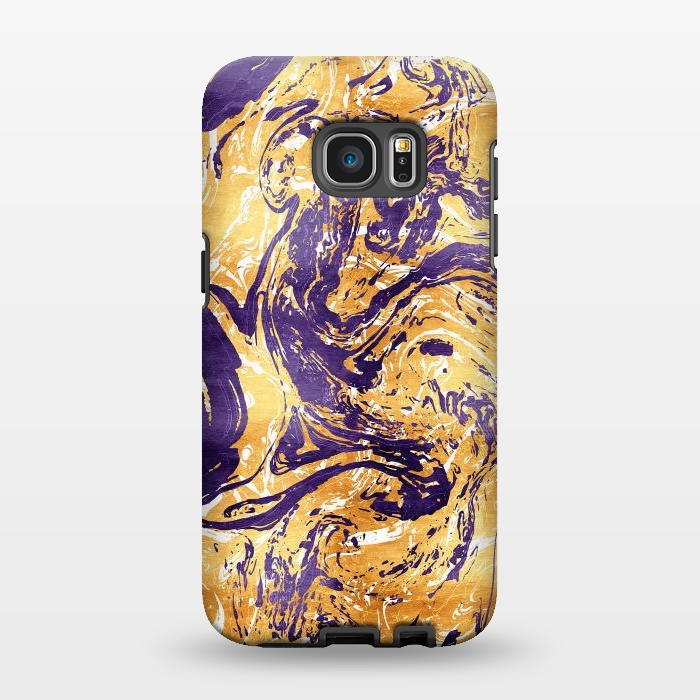 Galaxy S7 EDGE StrongFit Abstract Marble by Art Design Works