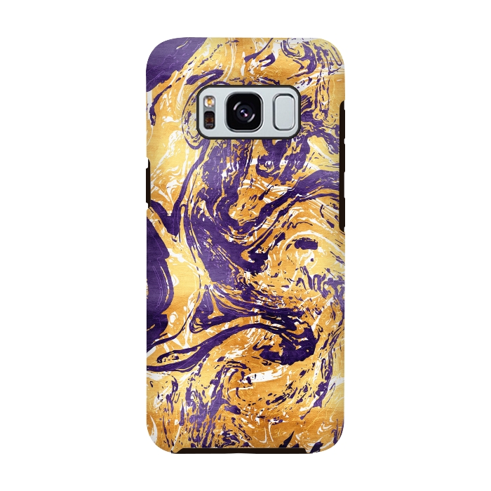 Galaxy S8 StrongFit Abstract Marble by Art Design Works