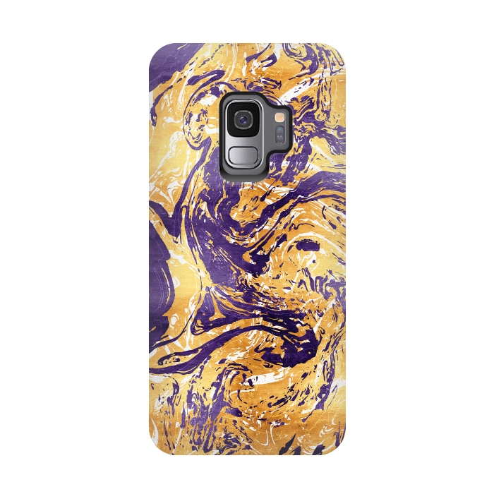 Galaxy S9 StrongFit Abstract Marble by Art Design Works
