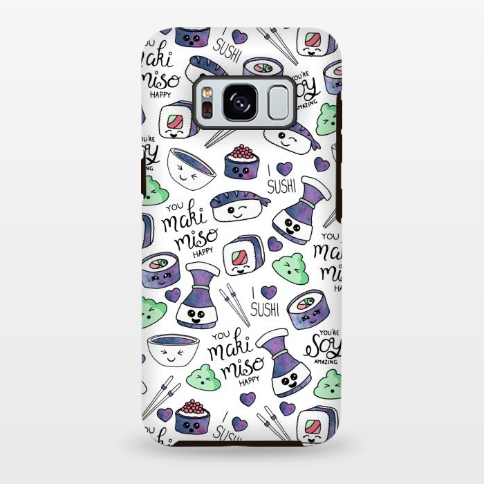 Galaxy S8 plus StrongFit Galaxy Sushi by gingerlique