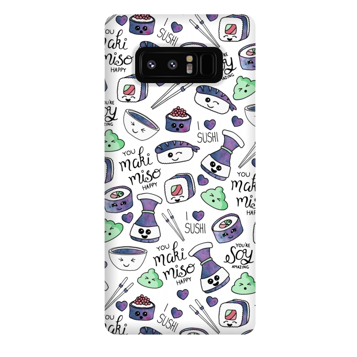 Galaxy Note 8 StrongFit Galaxy Sushi by gingerlique