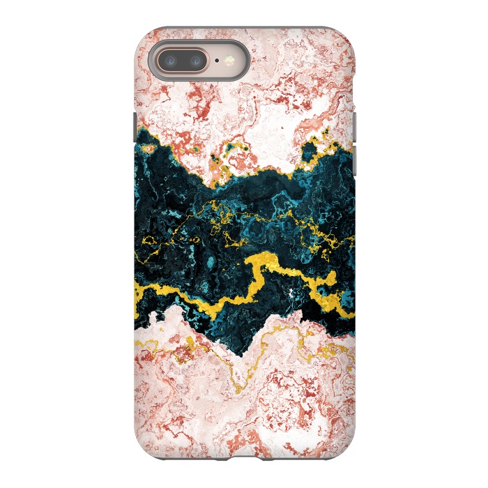 iPhone 7 plus StrongFit Abstract Marble I by Art Design Works