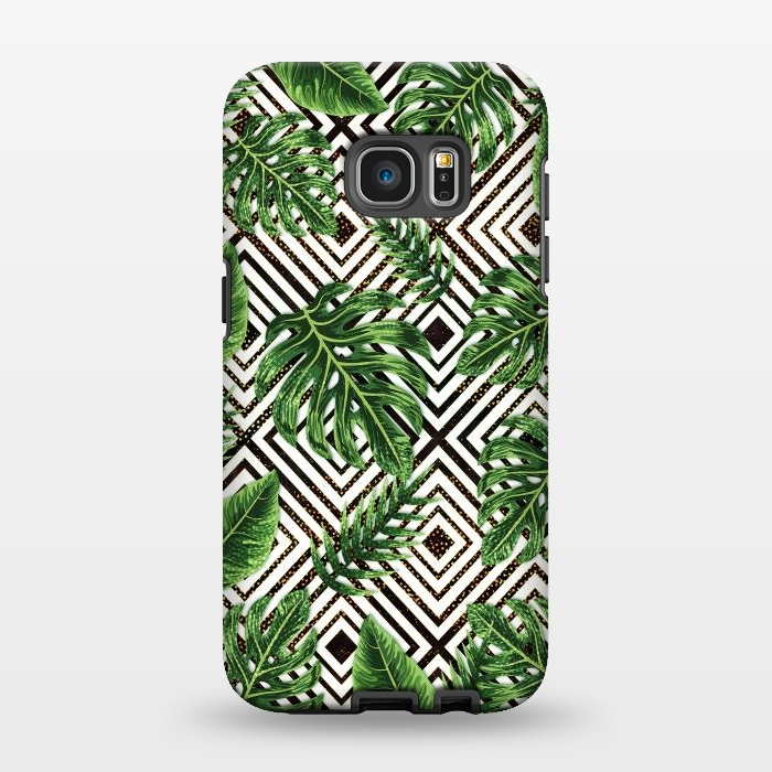 Galaxy S7 EDGE StrongFit Tropical VII by Art Design Works