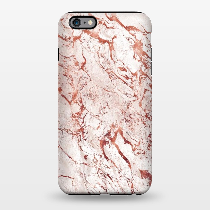 iPhone 6/6s plus StrongFit ROSE GOLD MARBLE by Art Design Works