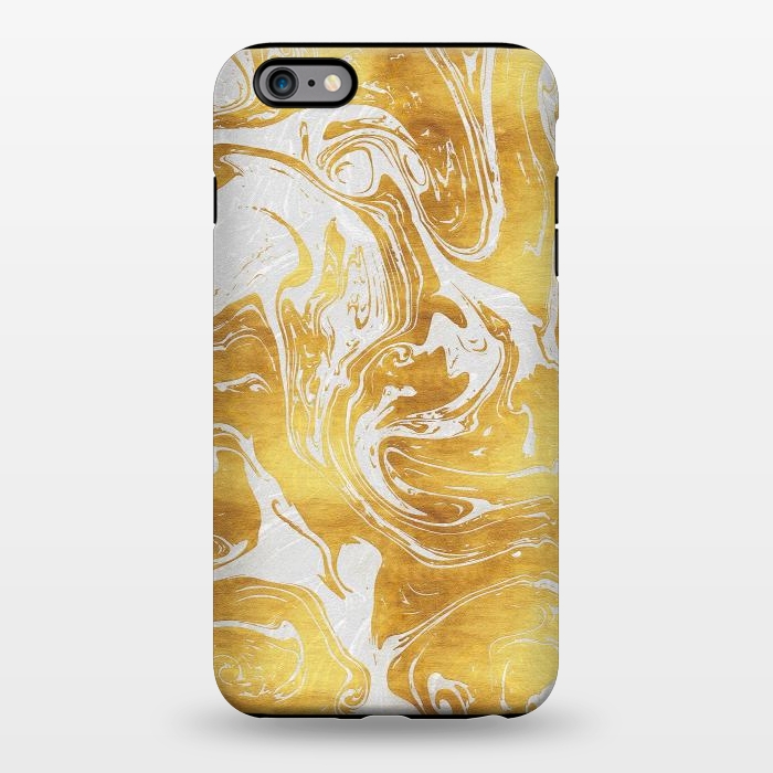 iPhone 6/6s plus StrongFit White Dragon Marble by Art Design Works