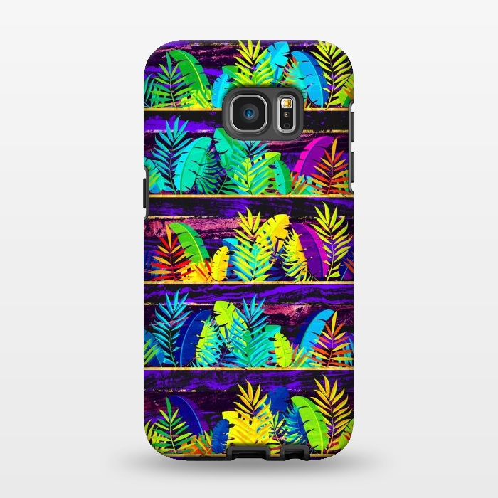 Galaxy S7 EDGE StrongFit Tropical XIII by Art Design Works