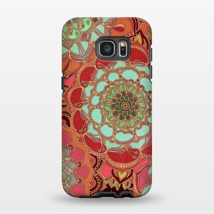 Galaxy S7 EDGE StrongFit Baroque Obsession by Micklyn Le Feuvre