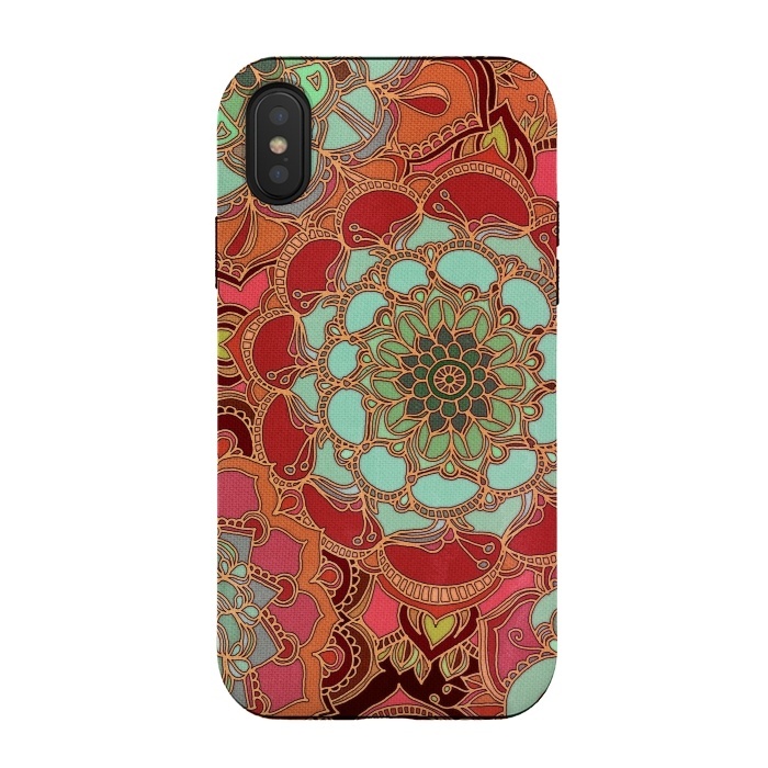 iPhone Xs / X StrongFit Baroque Obsession by Micklyn Le Feuvre