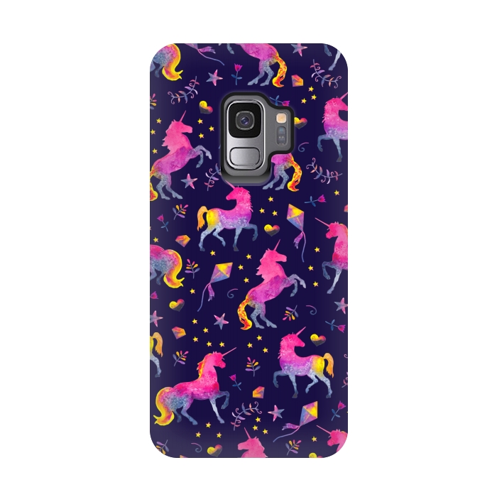 Galaxy S9 StrongFit Unicorn Jubliee by gingerlique