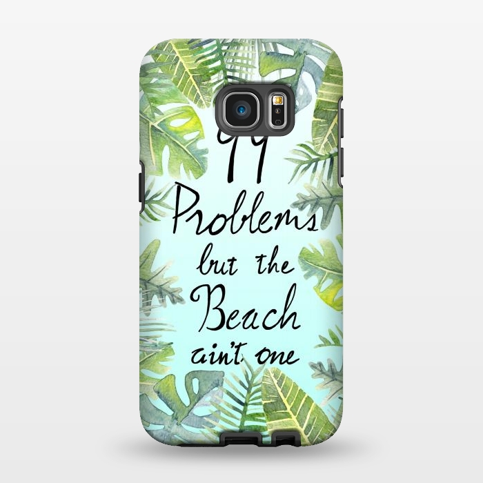 Galaxy S7 EDGE StrongFit Tropical Chill by gingerlique