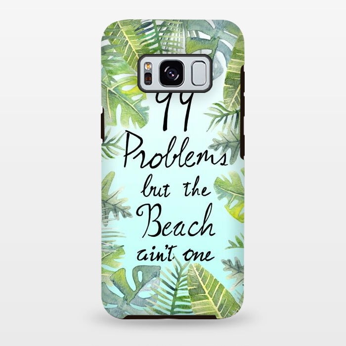Galaxy S8 plus StrongFit Tropical Chill by gingerlique