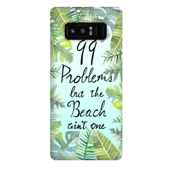 Galaxy Note 8 StrongFit Tropical Chill by gingerlique
