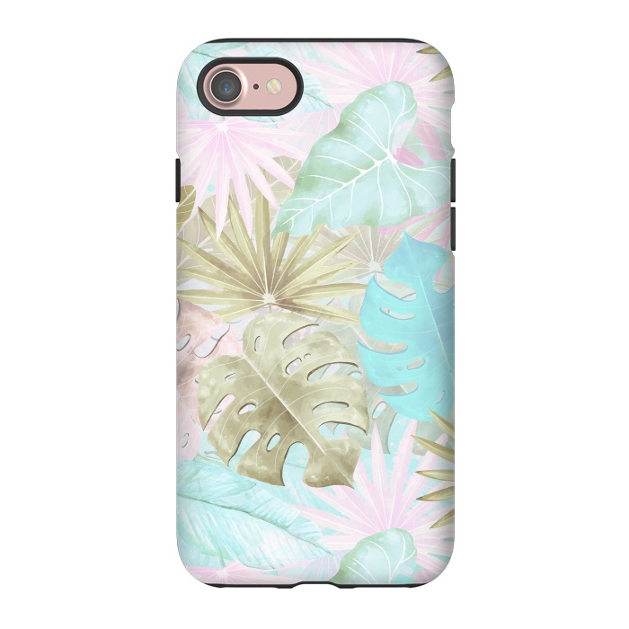 iPhone 7 StrongFit My Sepia Aloha Jungle Garden by  Utart