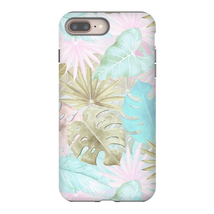 iPhone 7 plus StrongFit My Sepia Aloha Jungle Garden by  Utart