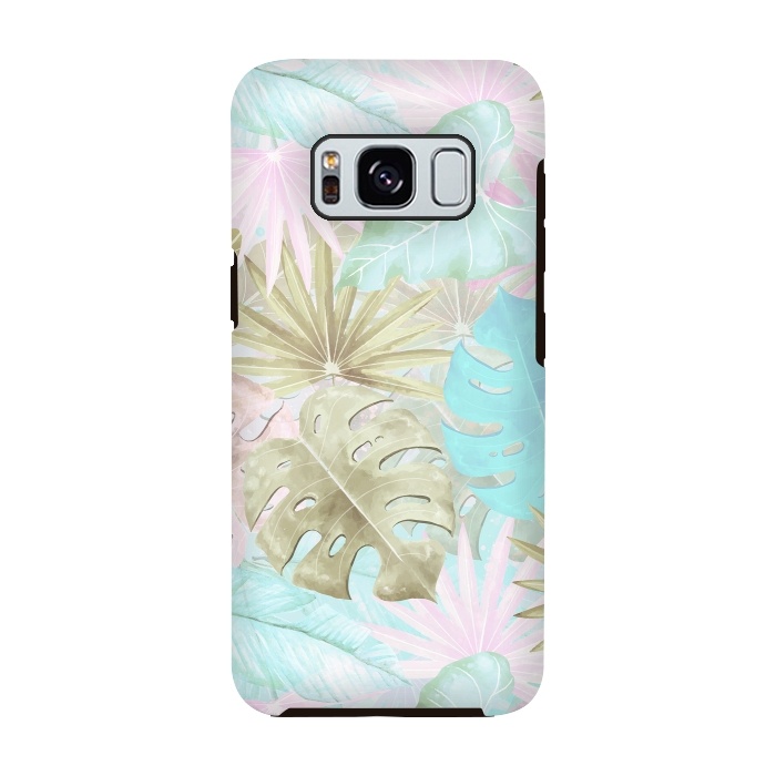 Galaxy S8 StrongFit My Sepia Aloha Jungle Garden by  Utart