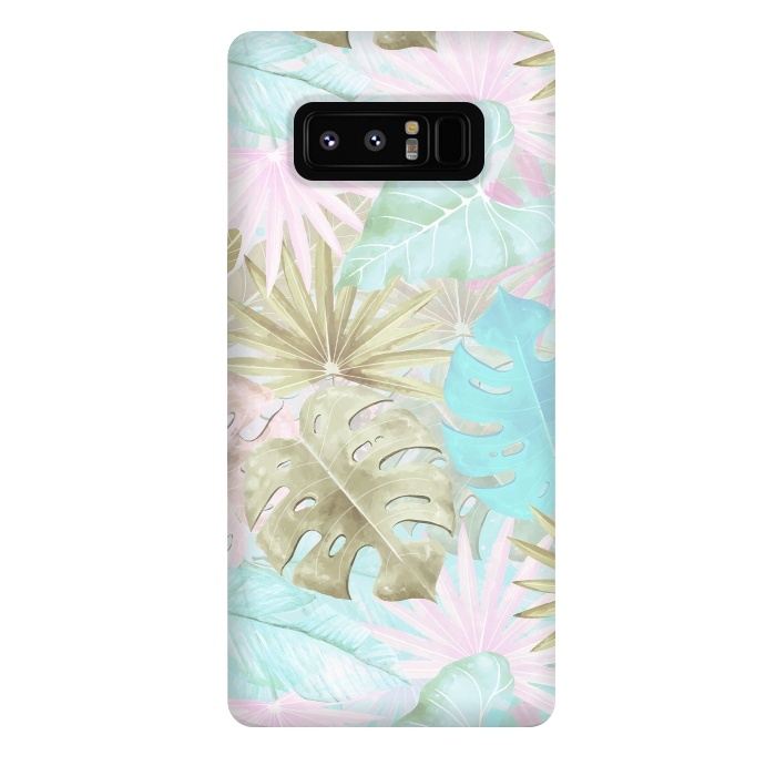 Galaxy Note 8 StrongFit My Sepia Aloha Jungle Garden by  Utart