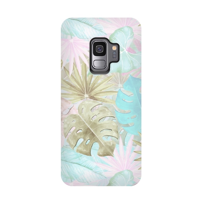 Galaxy S9 StrongFit My Sepia Aloha Jungle Garden by  Utart