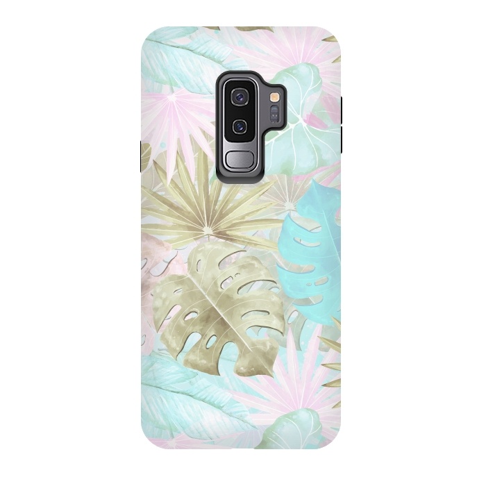 Galaxy S9 plus StrongFit My Sepia Aloha Jungle Garden by  Utart