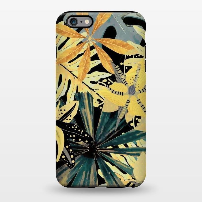iPhone 6/6s plus StrongFit Abstract Foliage Aloha Jungle  by  Utart
