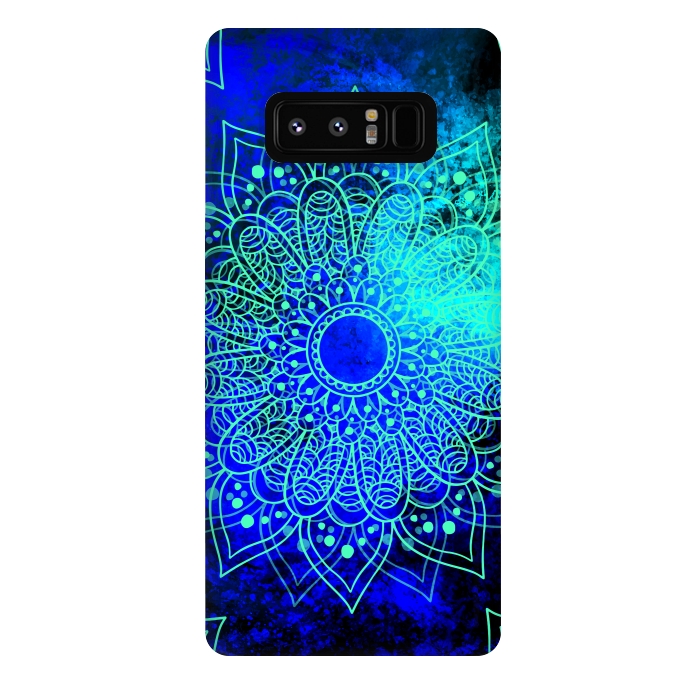 Galaxy Note 8 StrongFit Sea Inside a Mandala by Rossy Villarreal
