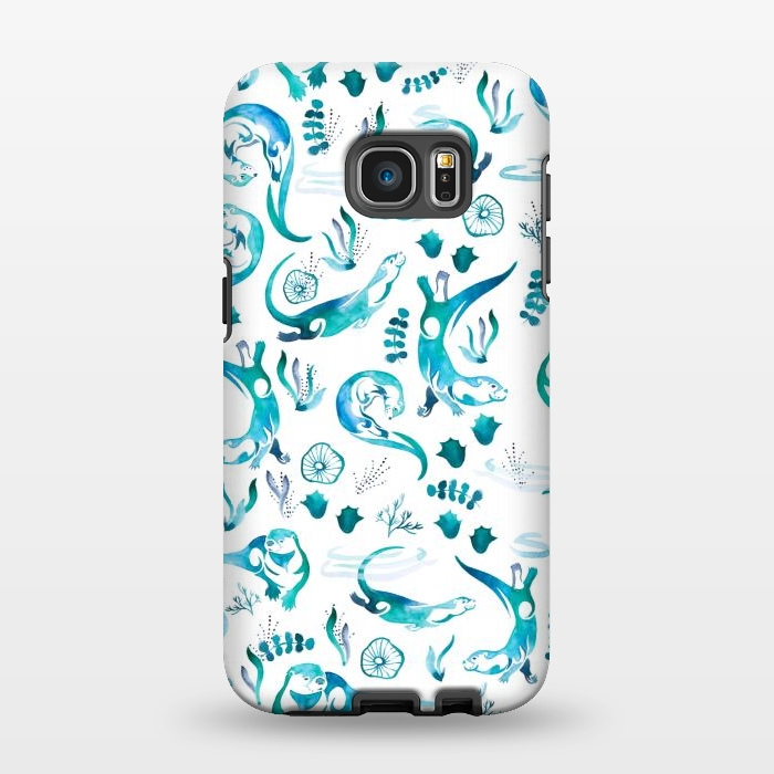 Galaxy S7 EDGE StrongFit Otterly Adorable by gingerlique