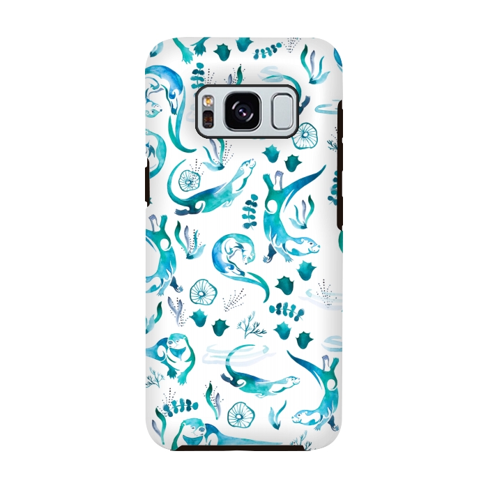 Galaxy S8 StrongFit Otterly Adorable by gingerlique