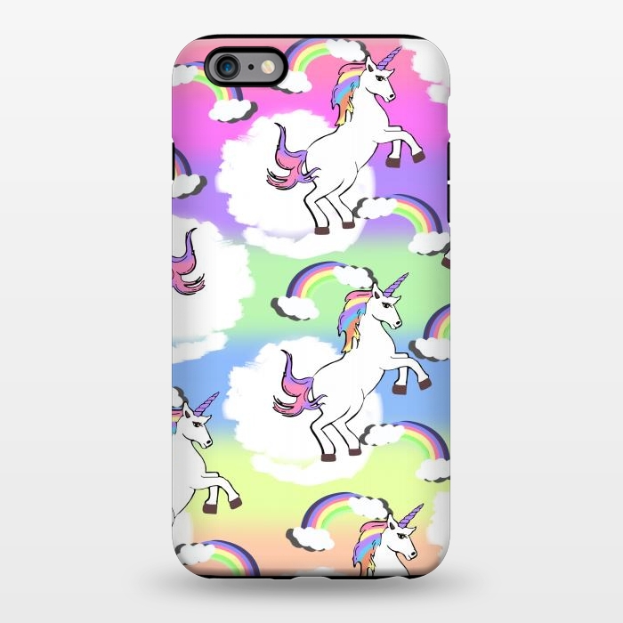 iPhone 6/6s plus StrongFit Rainbow Unicorns by MUKTA LATA BARUA