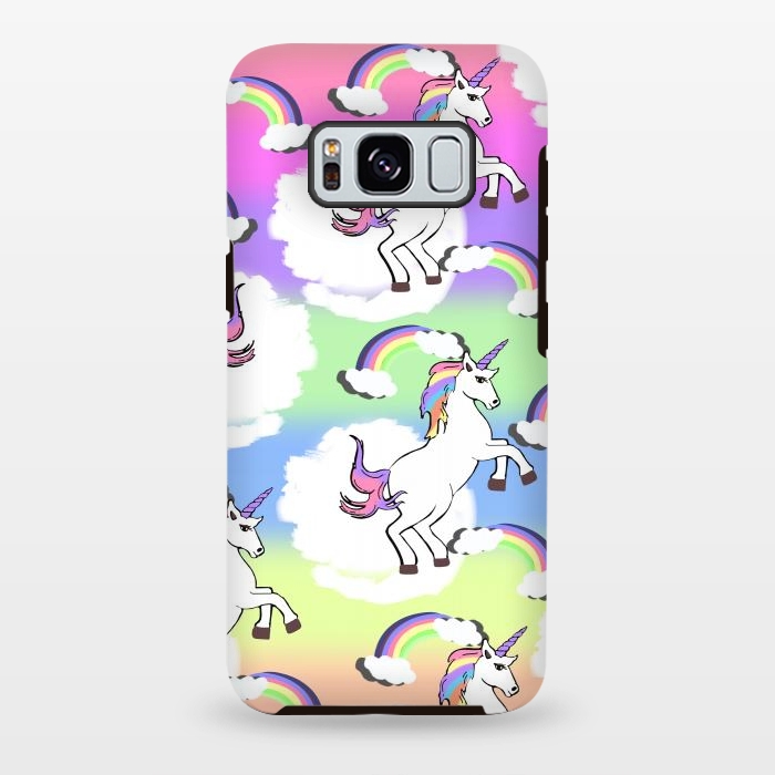 Galaxy S8 plus StrongFit Rainbow Unicorns by MUKTA LATA BARUA