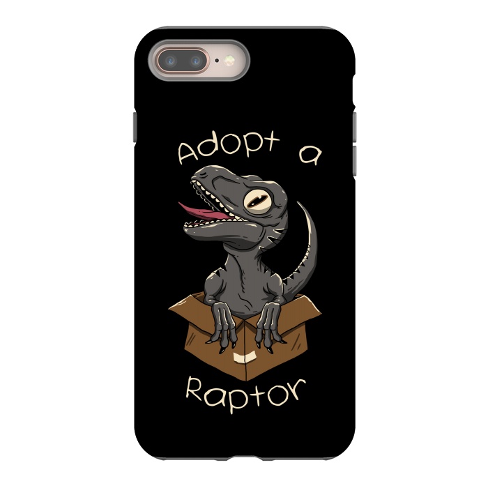 iPhone 7 plus StrongFit Adopt a Raptor by Vincent Patrick Trinidad