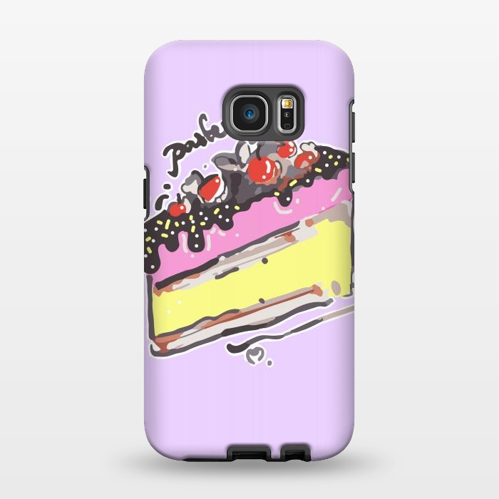 Galaxy S7 EDGE StrongFit Cake Love 3 by MUKTA LATA BARUA