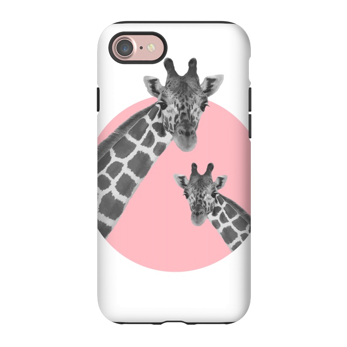 iPhone 7 StrongFit Giraffe Love by MUKTA LATA BARUA