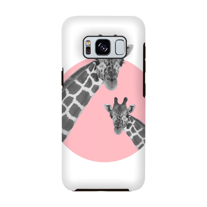 Galaxy S8 StrongFit Giraffe Love by MUKTA LATA BARUA