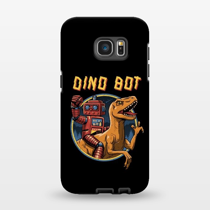 Galaxy S7 EDGE StrongFit Dino Bot by Vincent Patrick Trinidad