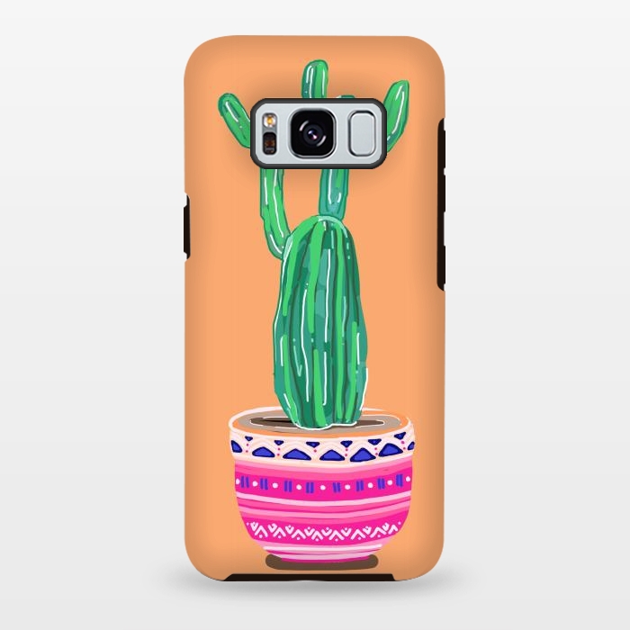 Galaxy S8 plus StrongFit Cacti Plant by MUKTA LATA BARUA