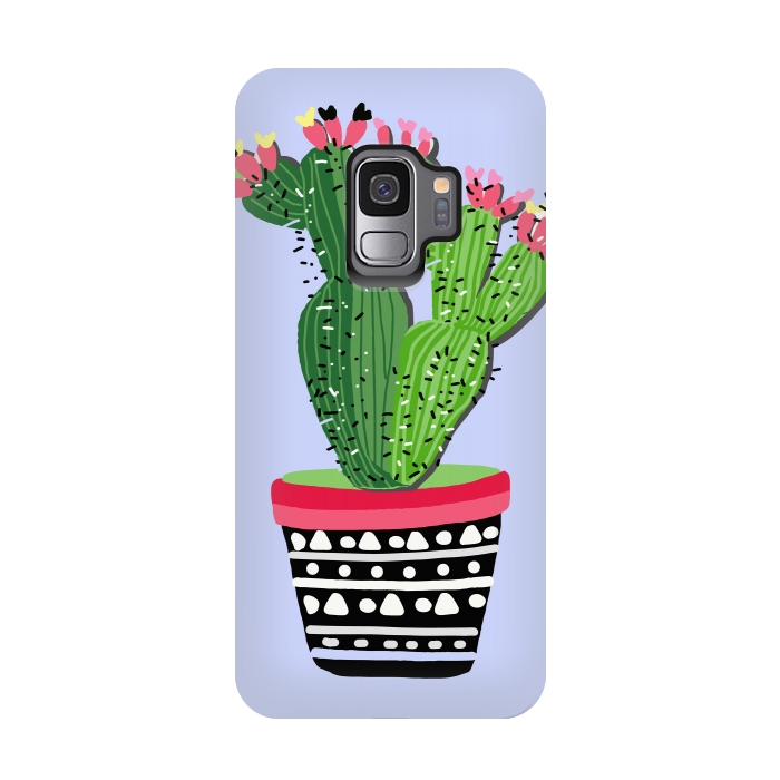 Galaxy S9 StrongFit Cacti Love 4 by MUKTA LATA BARUA