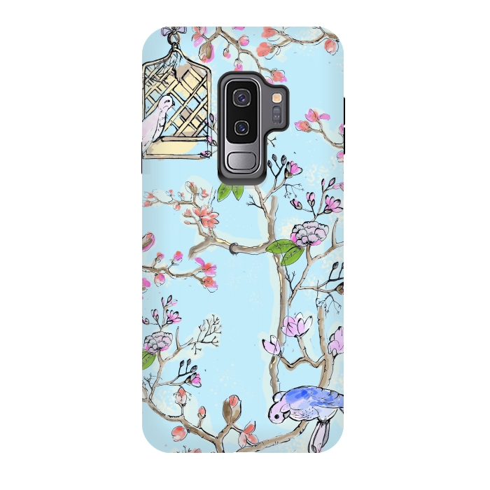 Galaxy S9 plus StrongFit Victorian Garden 3 by MUKTA LATA BARUA