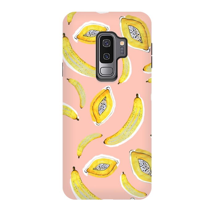 Galaxy S9 plus StrongFit Banana Love by MUKTA LATA BARUA