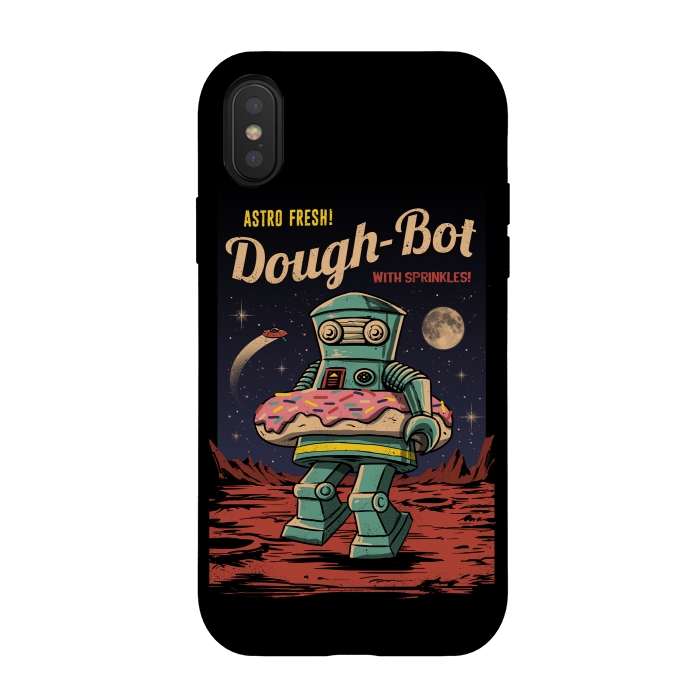 iPhone Xs / X StrongFit Dough Bot by Vincent Patrick Trinidad