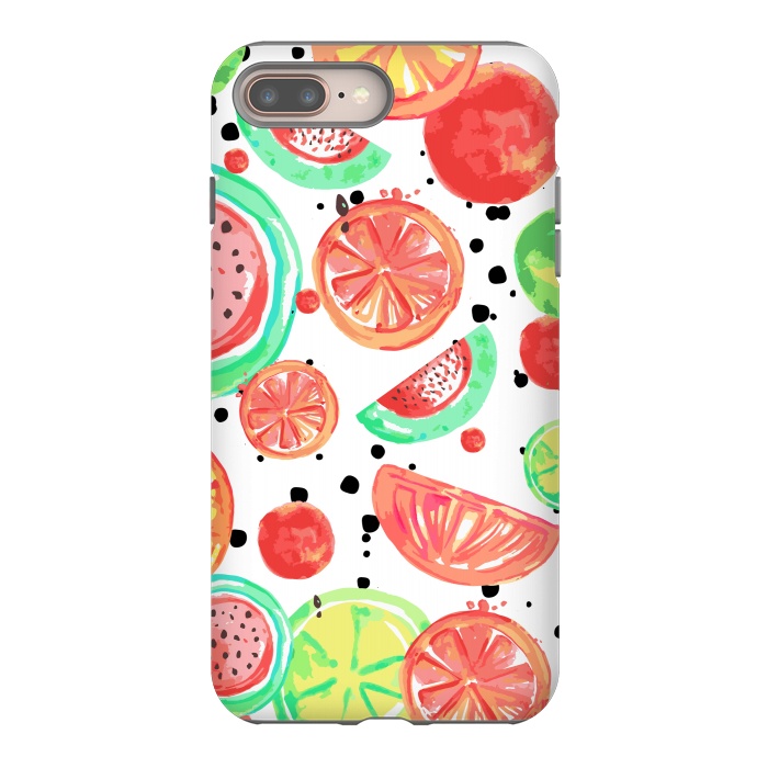 iPhone 7 plus StrongFit Summer Fruit Crush by MUKTA LATA BARUA